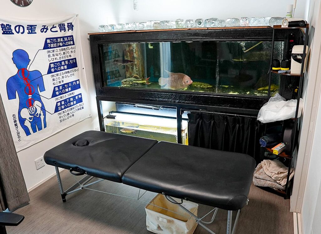 自宅の一室を使った、温かみある癒しの空間